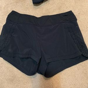 Black Athleta shorts
